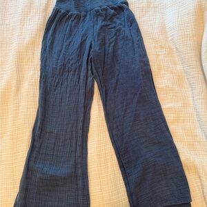 Lelis Navy Blue Casual Pants